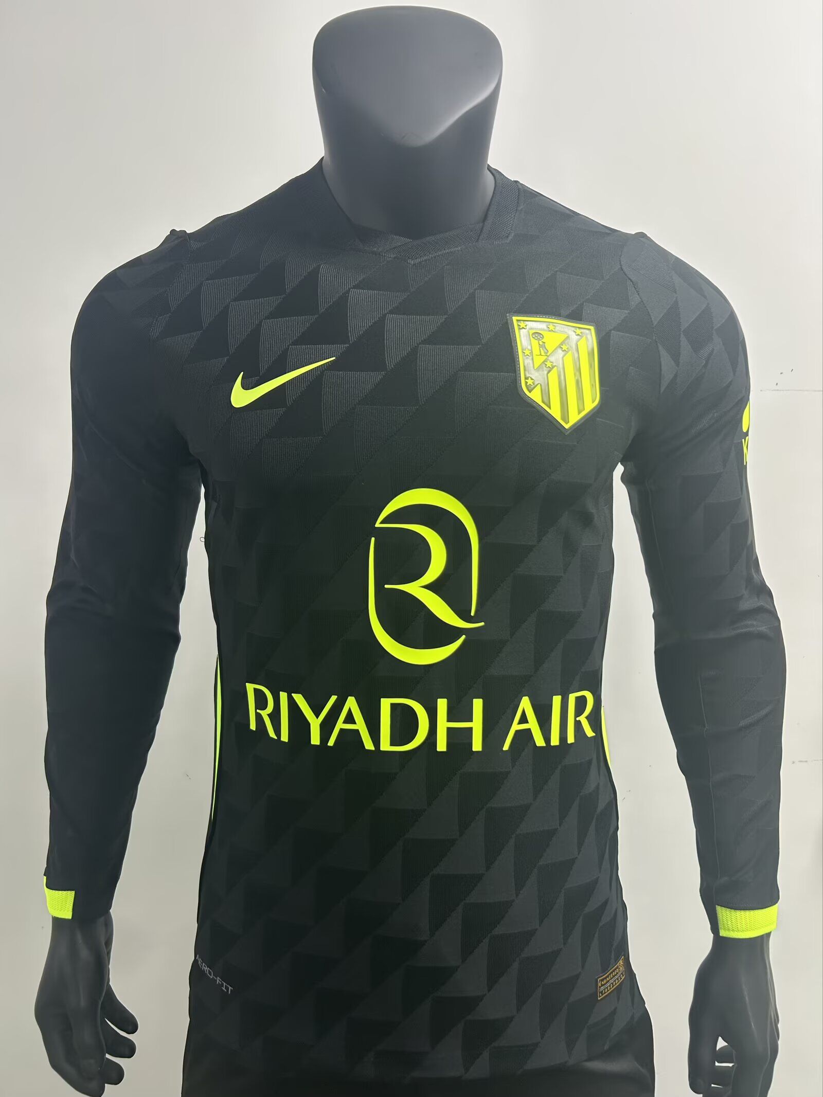 AAA Quality Atletico Madrid 26/27 Away Black Long Jersey(Player)